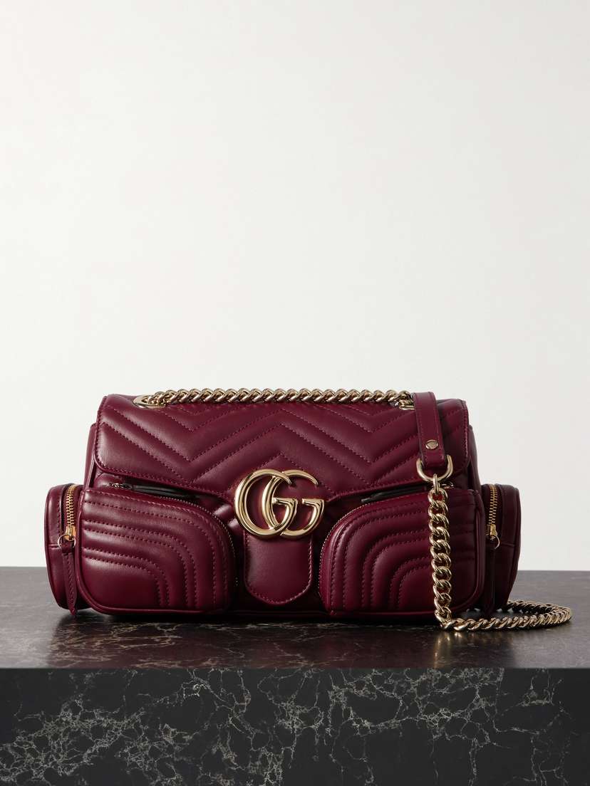 Gucci Gg Marmont 2.0 Quilted Leather Shoulder Bag