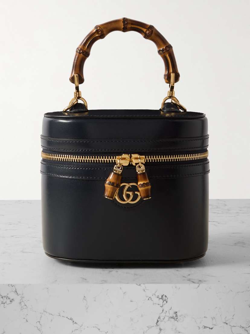 Gucci Bamboo Mini Leather Tote