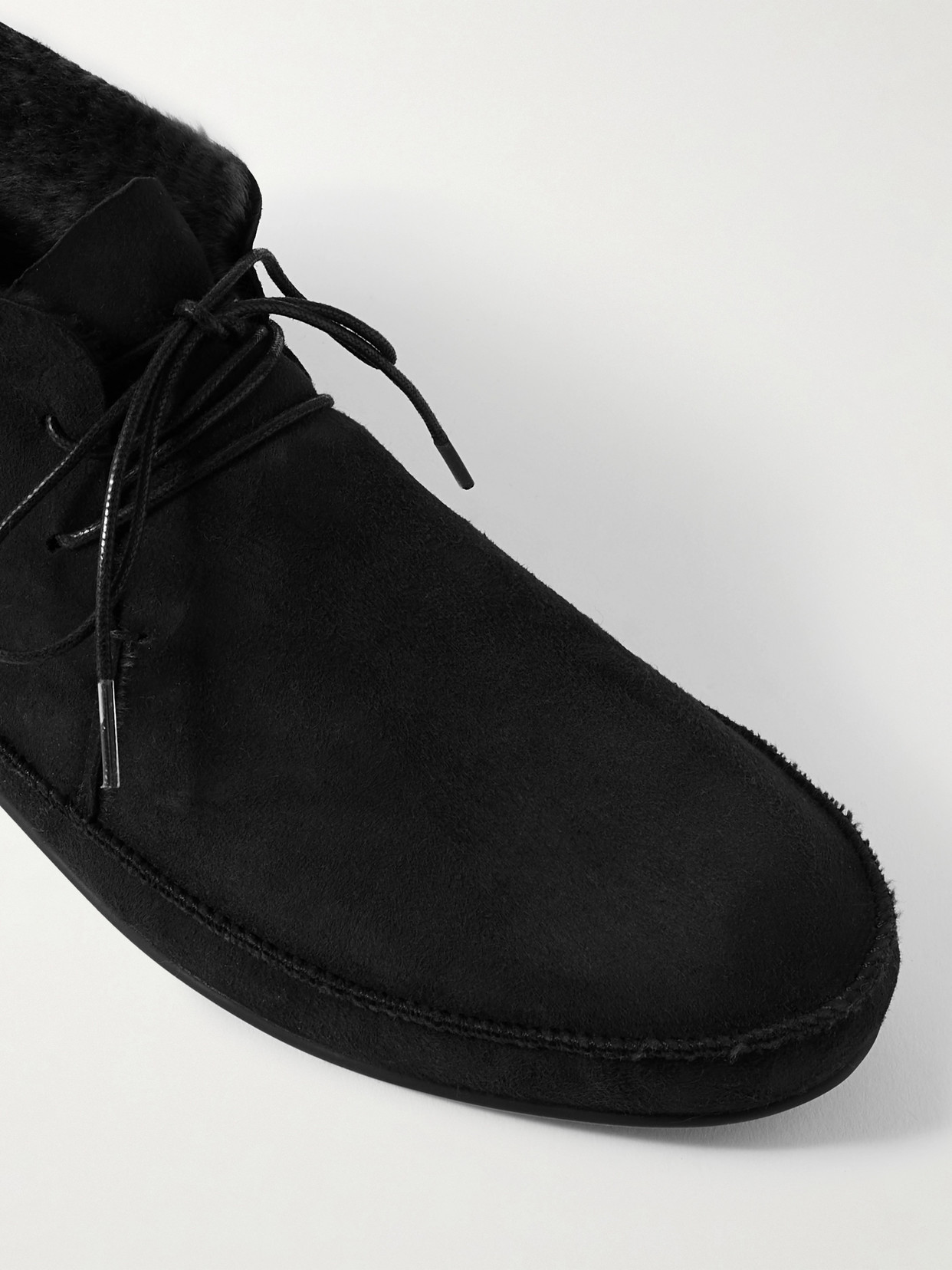 Tyler Shearling-Lined Ankle Boots