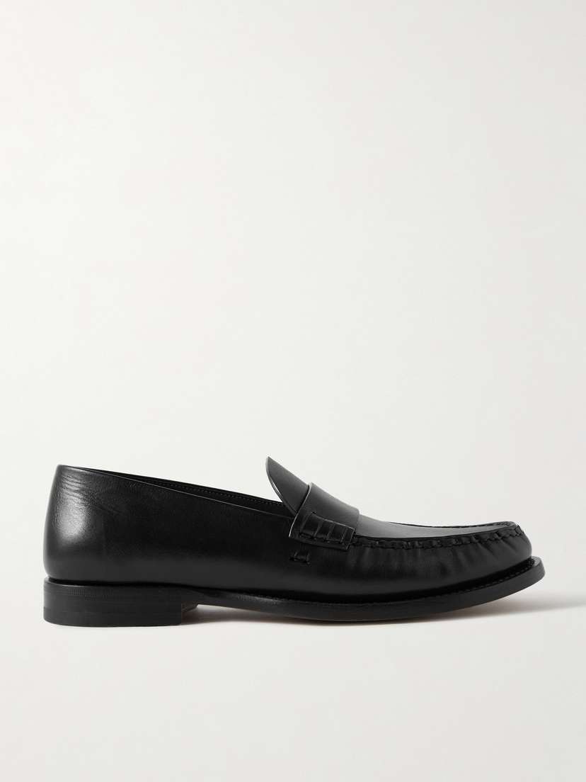 The Row Novus Leather Loafers