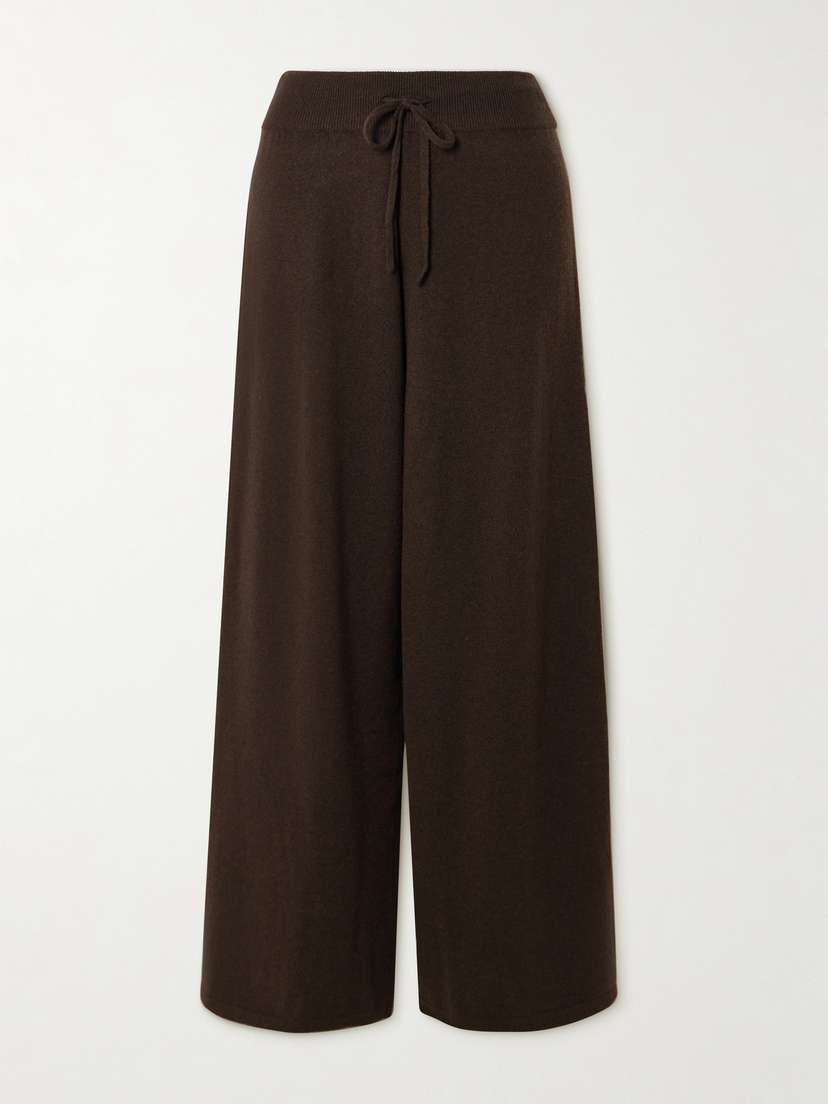 Lisa Yang Sofi Cashmere Wide-leg Pants