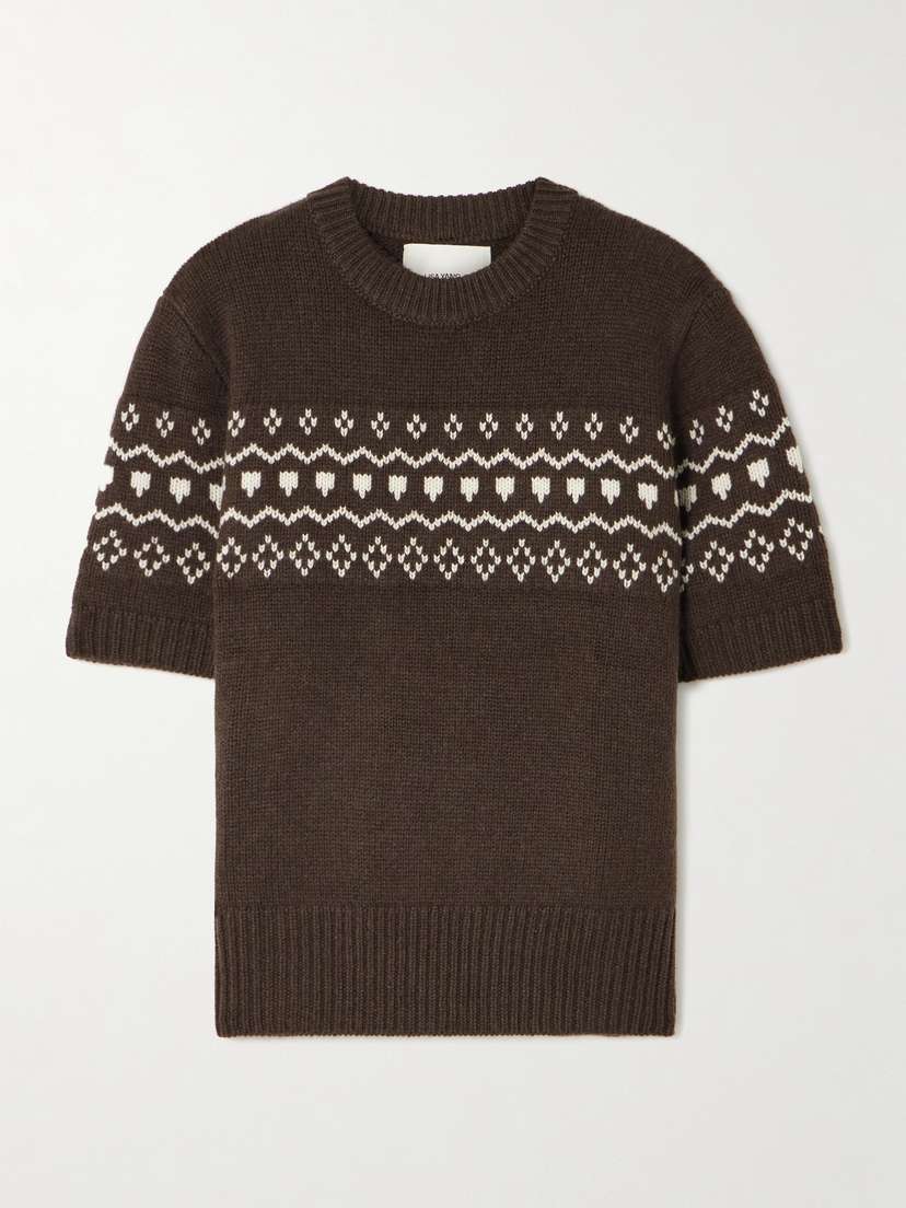 Lisa Yang Ylva Fair Isle Cashmere Sweater