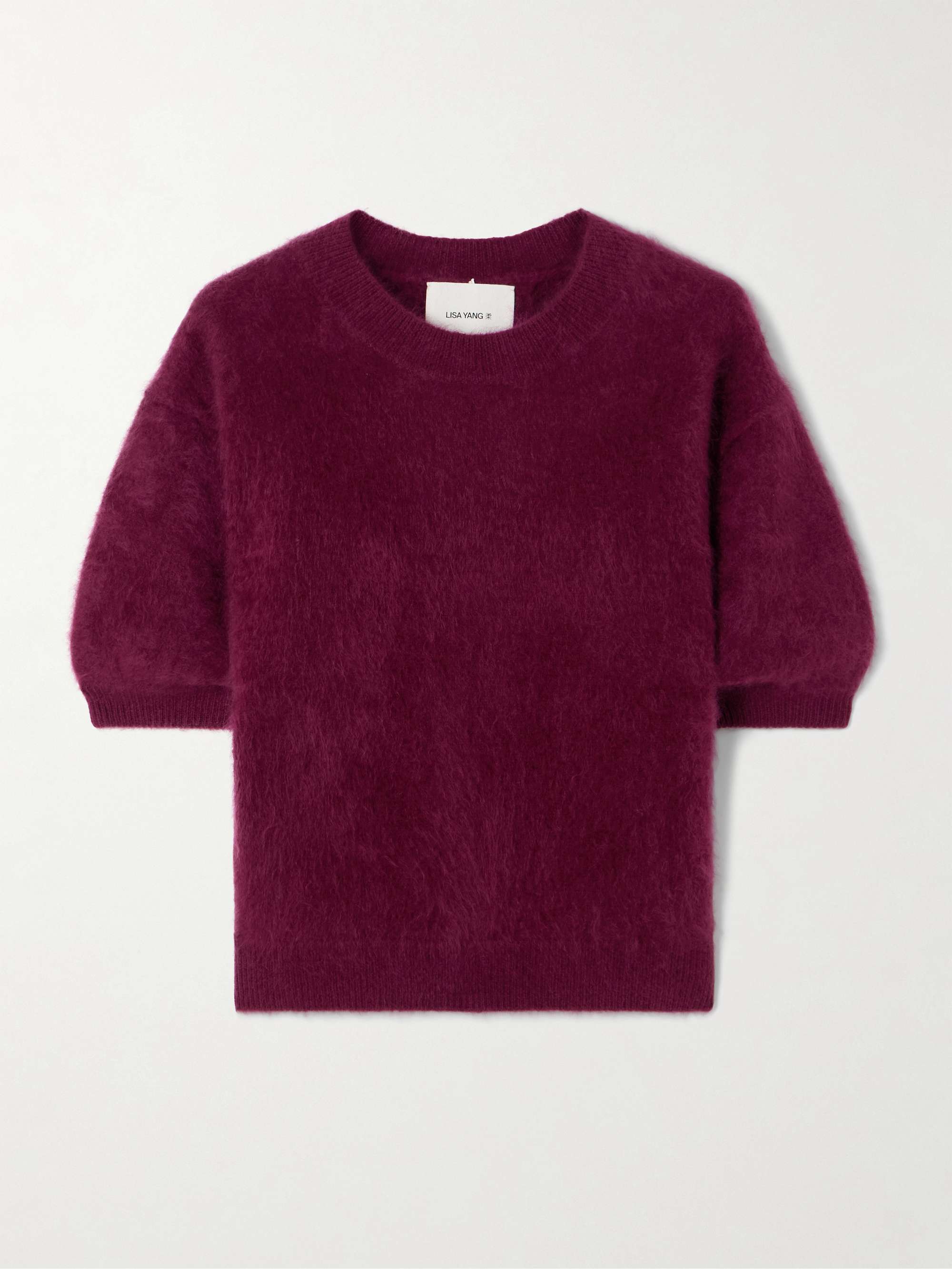 Fuzzy cashmere sweater sales