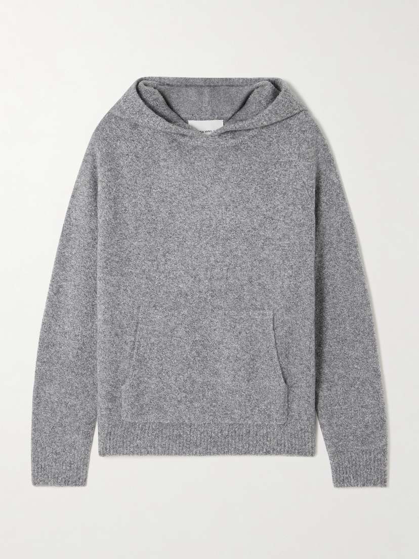 Lisa Yang Ivy Cashmere Bouclé Hoodie