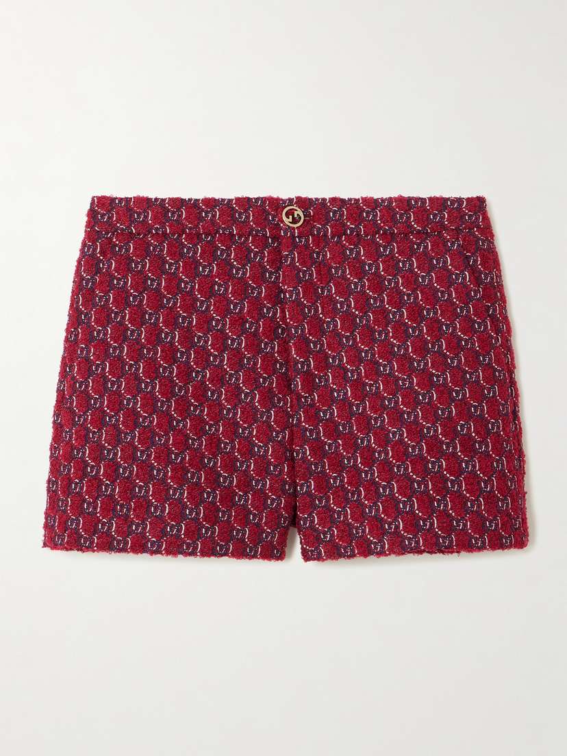 Gucci Jacquard-knit Bouclé Shorts