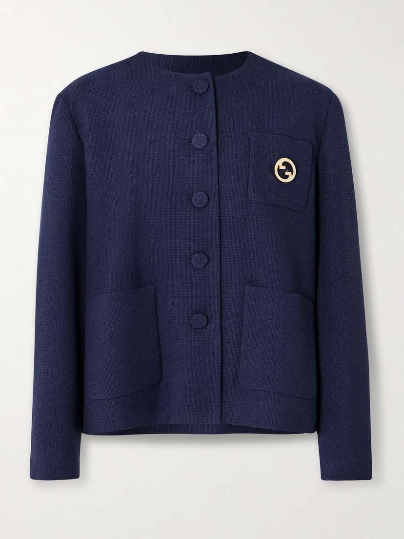 Gucci Cotton-blend Tweed Jacket