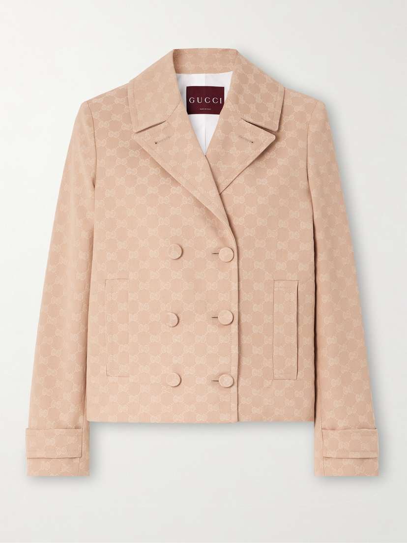 Gucci Cotton-blend Jacquard Jacket