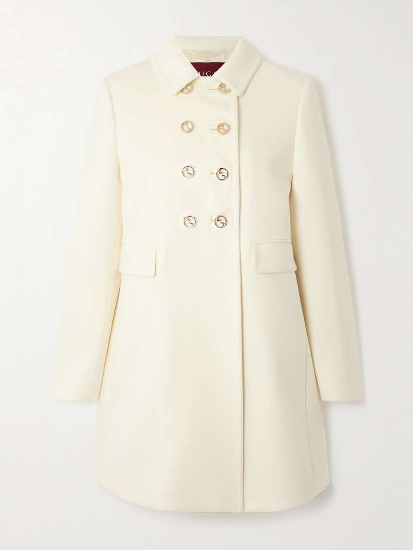 Gucci Double-breasted Wool-twill Coat