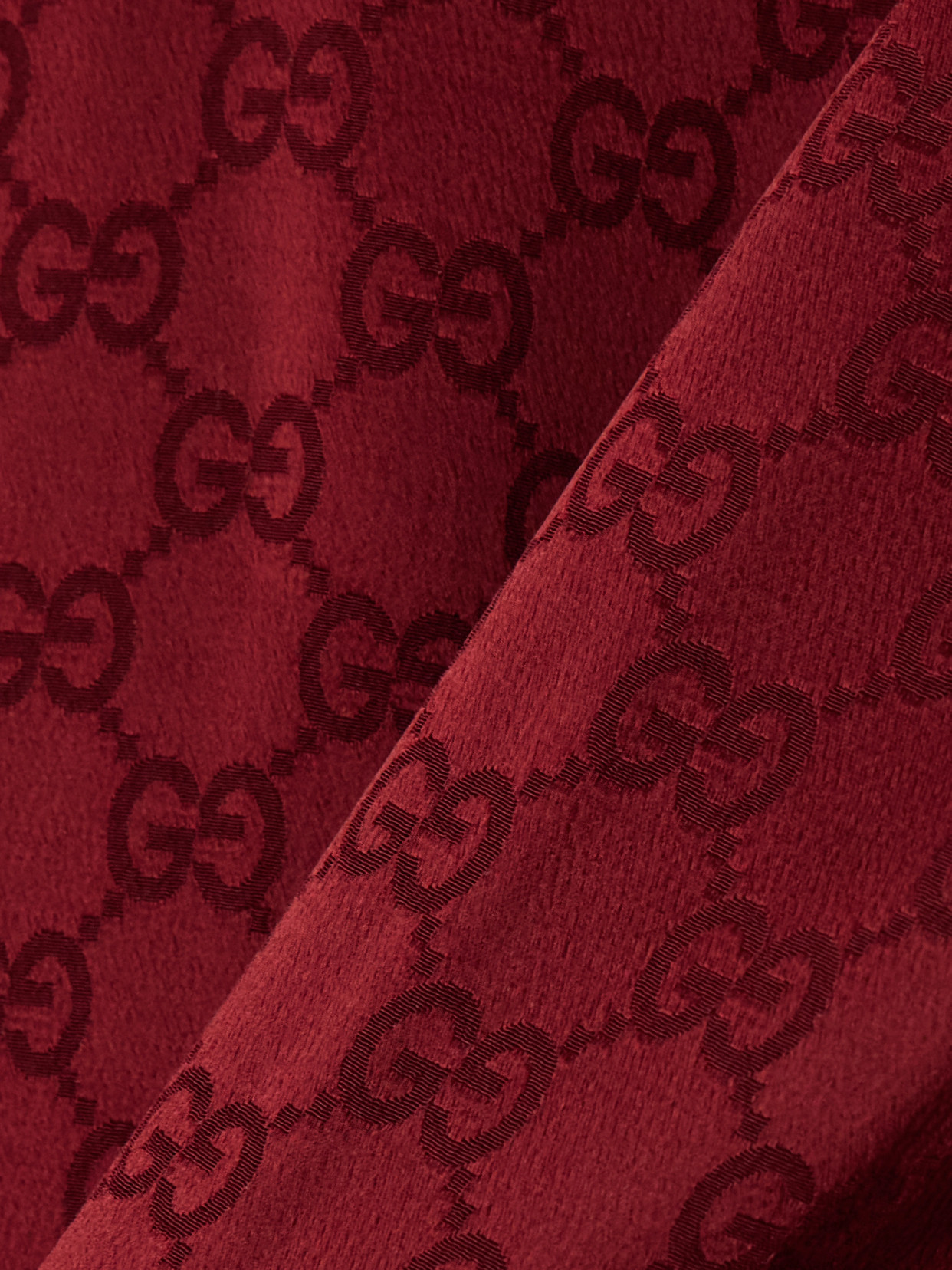 Satin-Jacquard Track Jacket