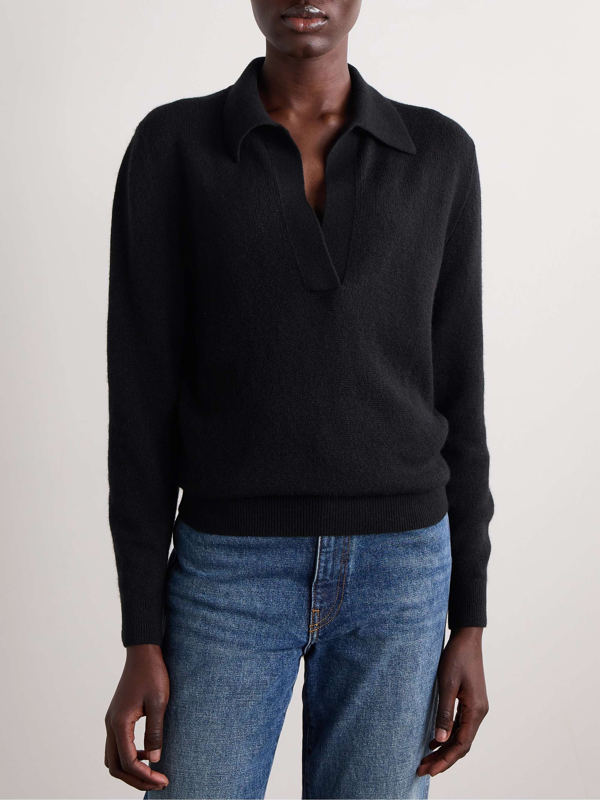KHAITE Jo cashmere-blend sweater