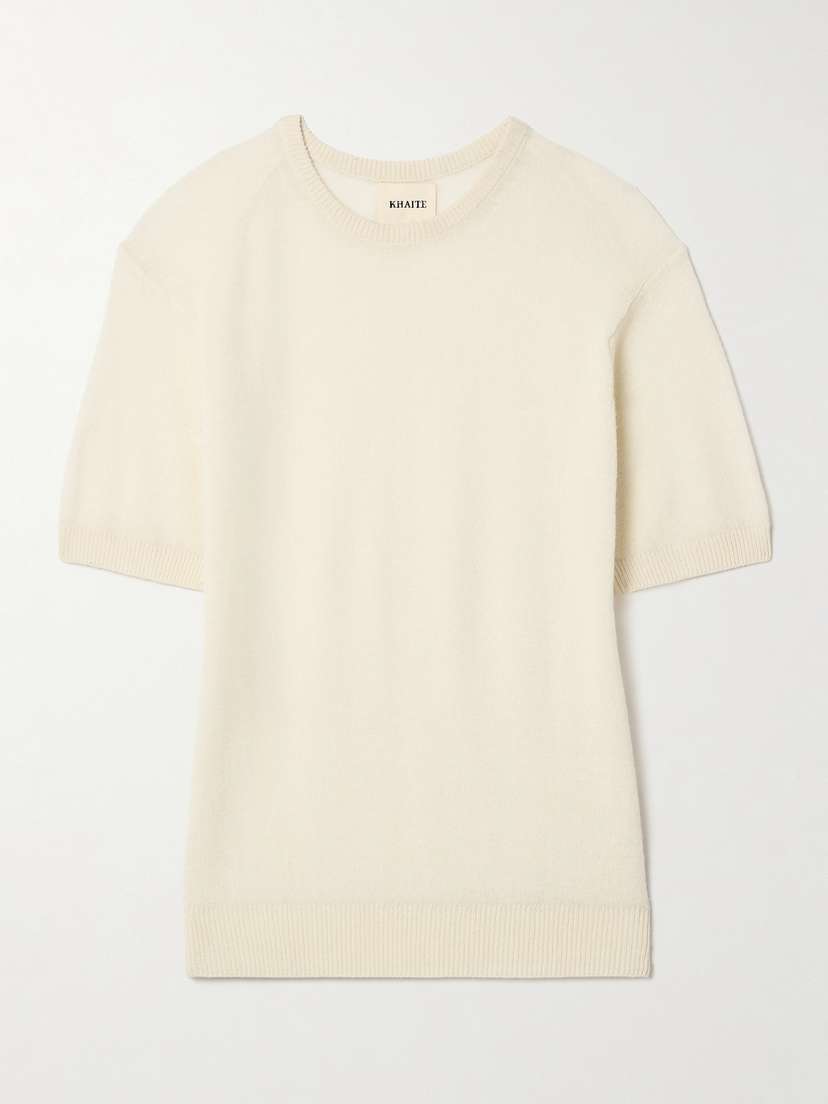 Khaite Pierre Cashmere-blend T-shirt