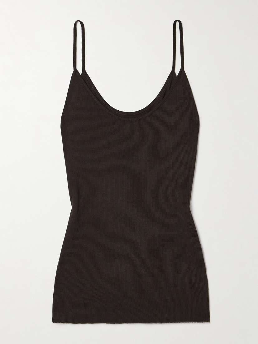Khaite Selee Ribbed-knit Tank