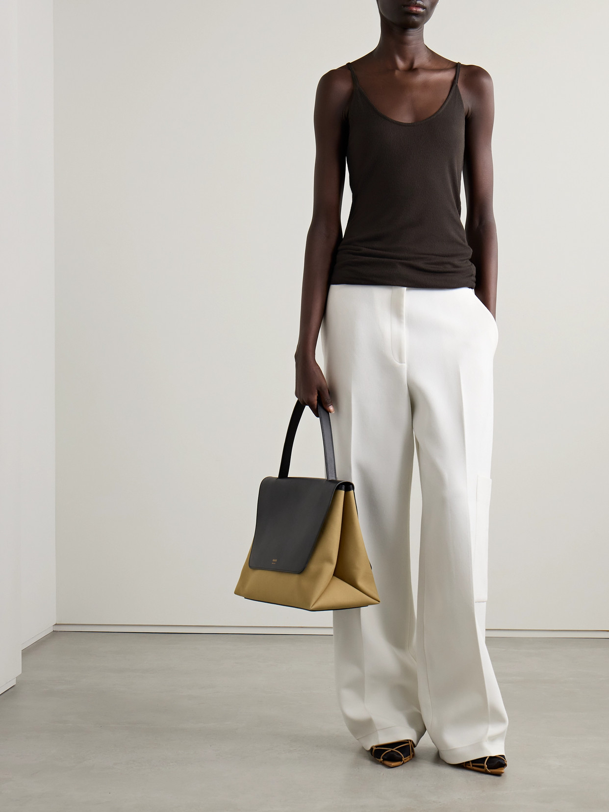 KHAITE SELEE RIBBED-KNIT TANK