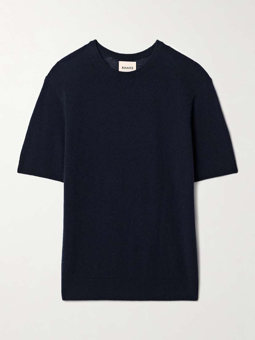 Khaite — Pierre cashmere-blend T-shirt