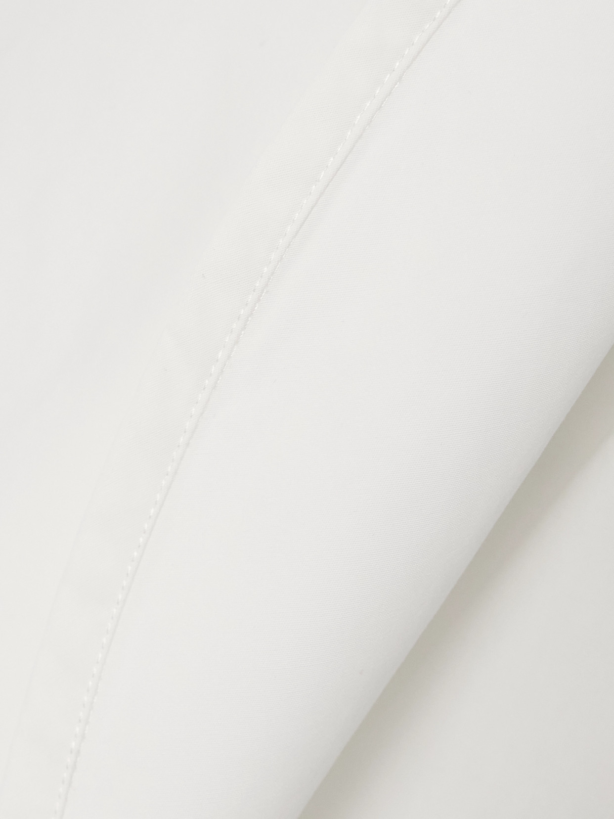 Khaite Coli Cotton-poplin Midi Dress In White