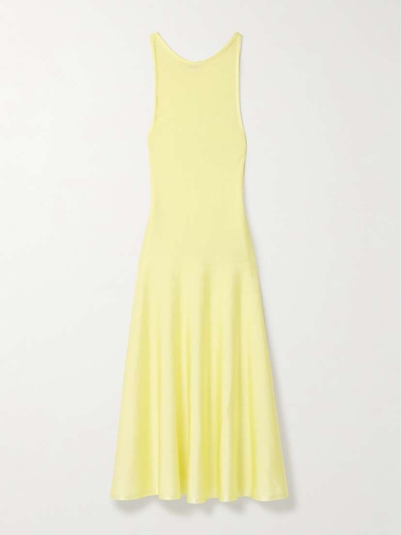 Khaite — Hencil knitted midi dress