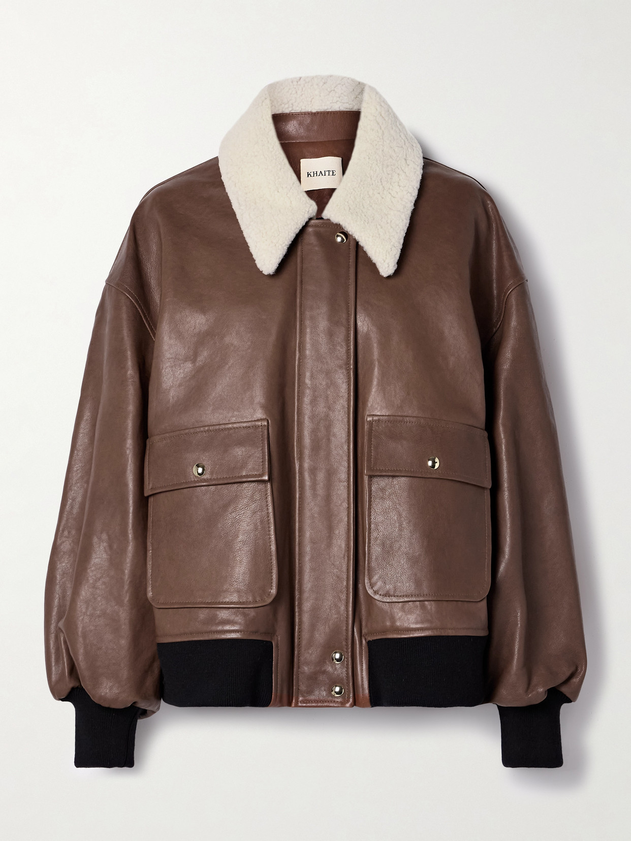 ジャケット KHAITE Women Coats 61424092 W4092950 Brown KHAITE Darton Coat | Brown | FARFETCH