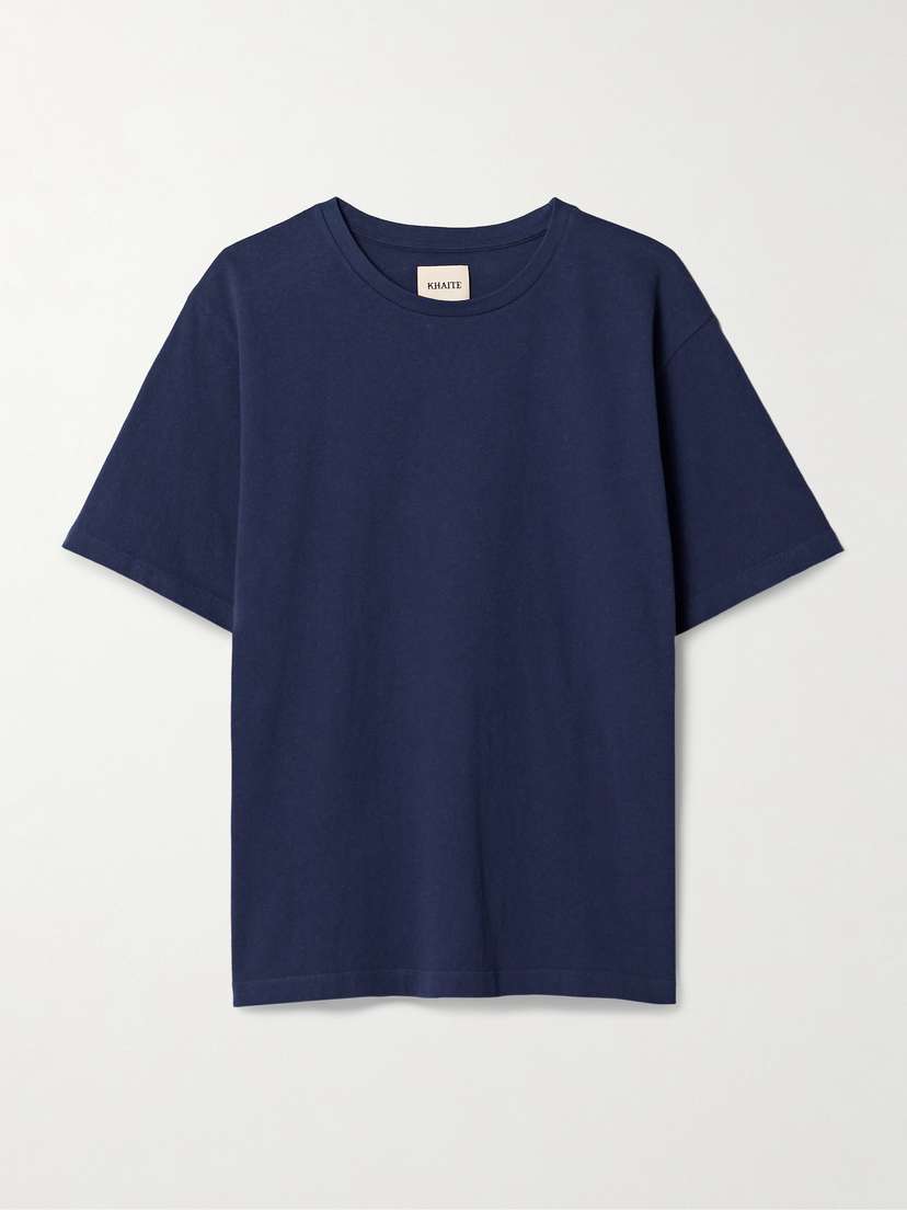 Khaite Mae Cotton-jersey T-shirt - x large