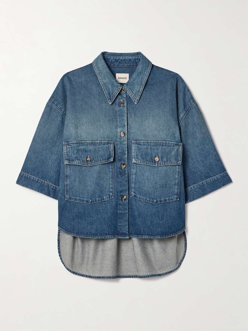 Khaite Mahsha Denim Shirt - US0