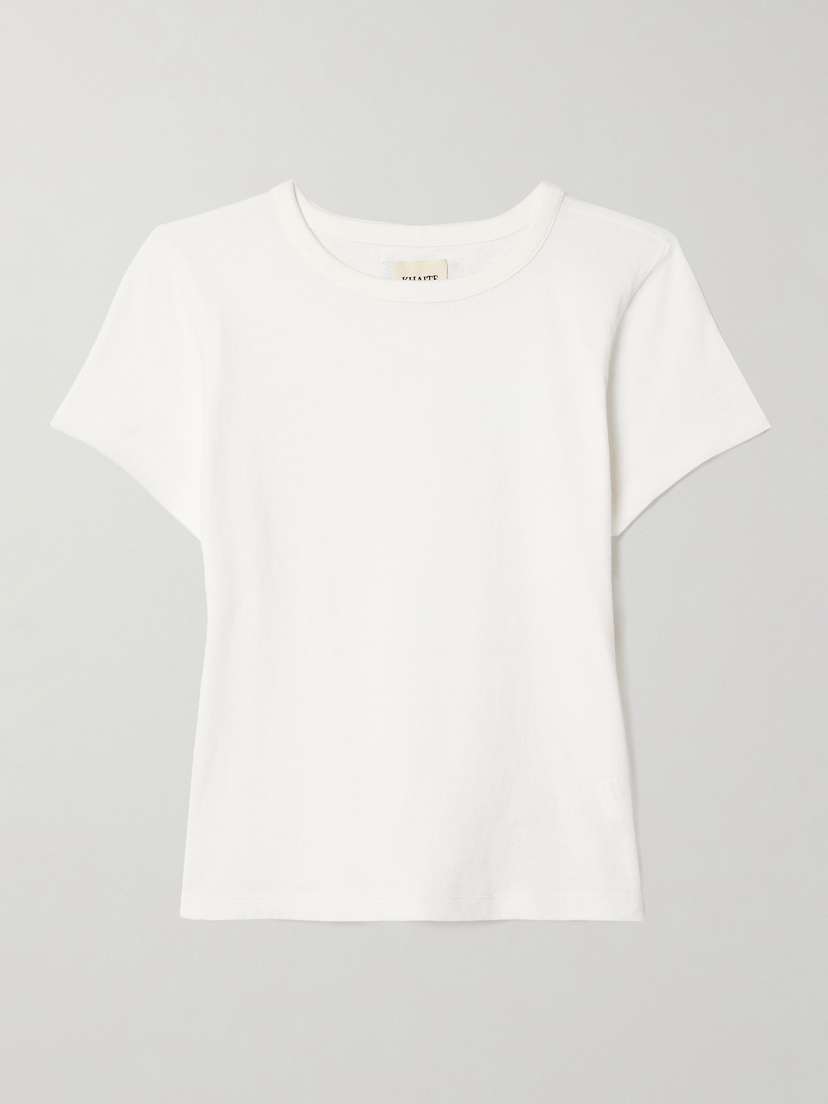 Khaite — Samson cotton-jersey T-shirt