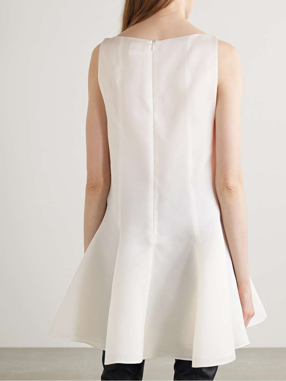 mags silk-gazar mini dress
