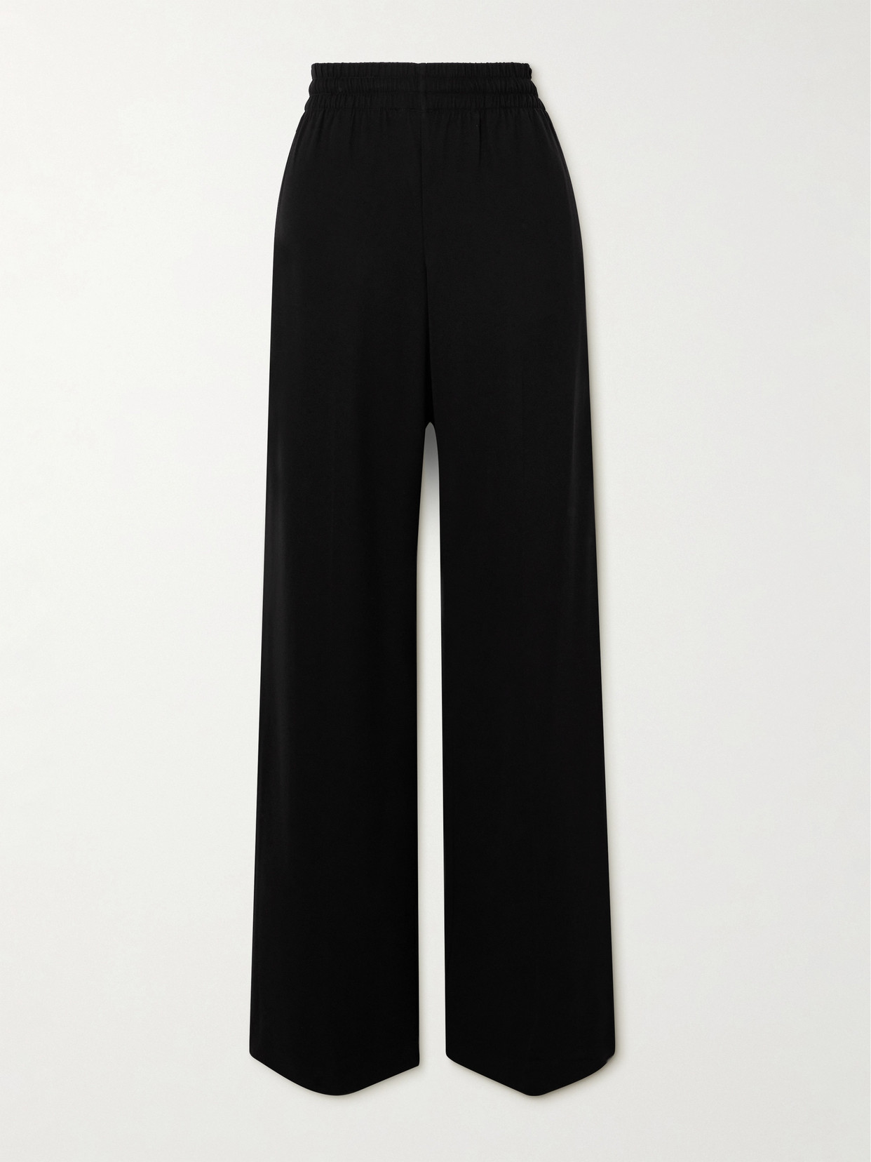 Anine Bing Soto Stretch-crepe Pants In Black