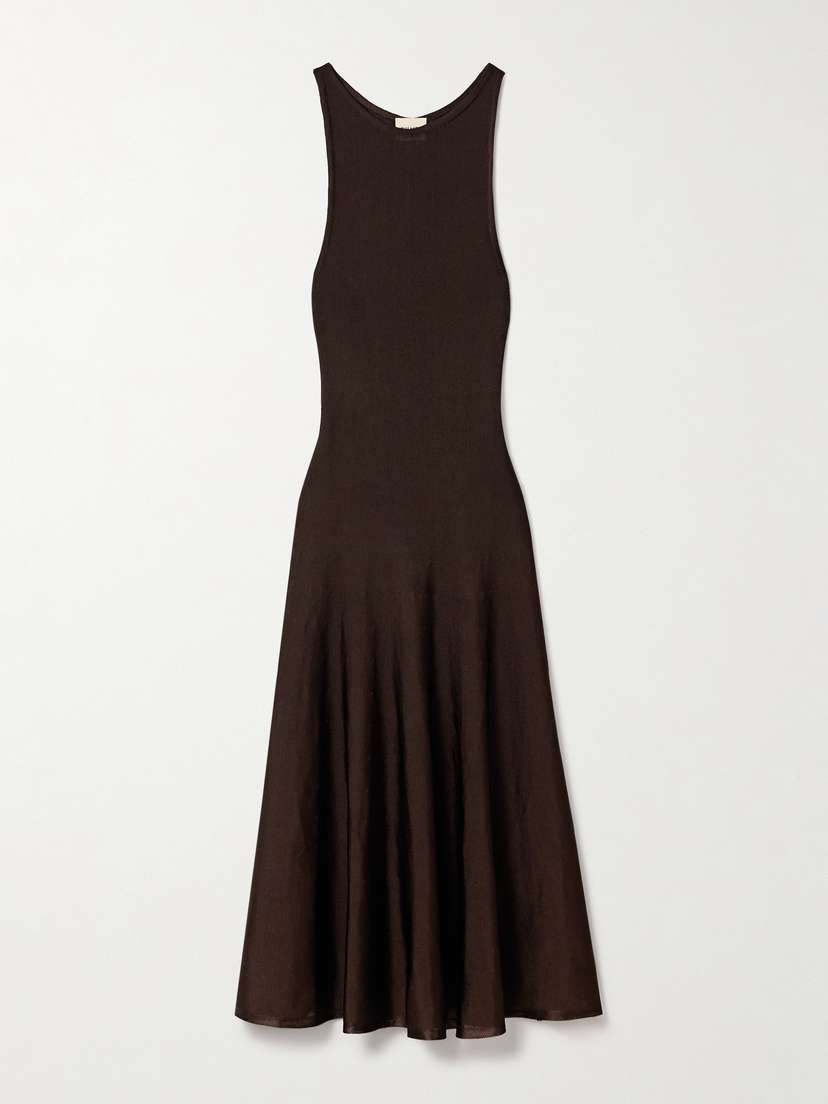 Khaite — Hencil knitted midi dress