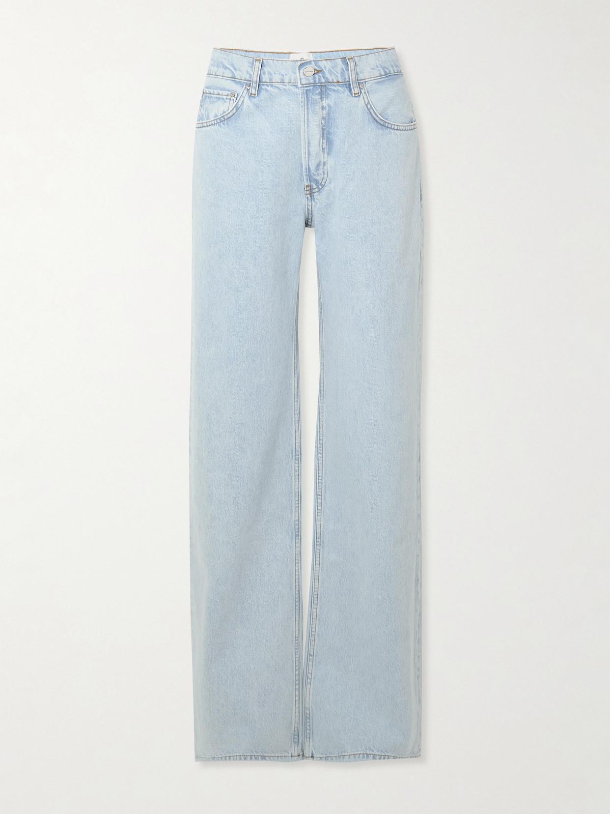 Anine Bing - Hugh High-rise Wide-leg Jeans - Blue