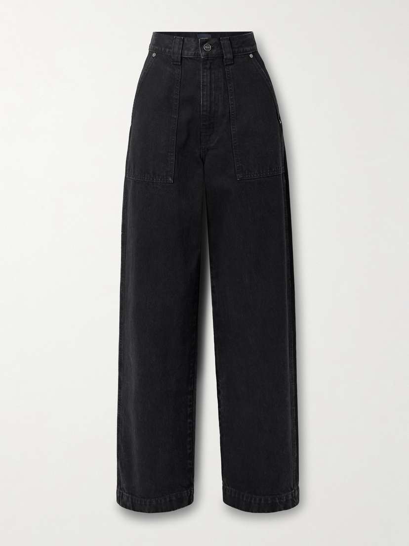 Khaite Hewitt High-rise Straight-leg Jeans