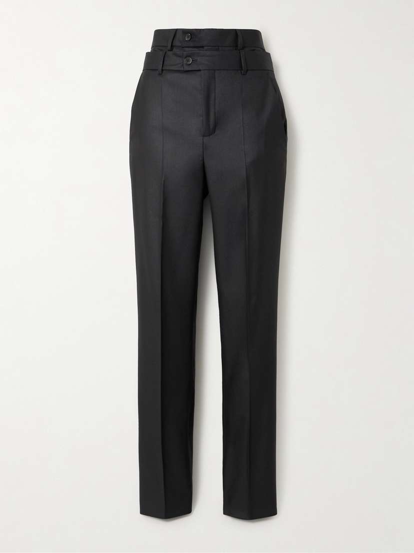 BETTTER Wool-blend Straight-leg Pants