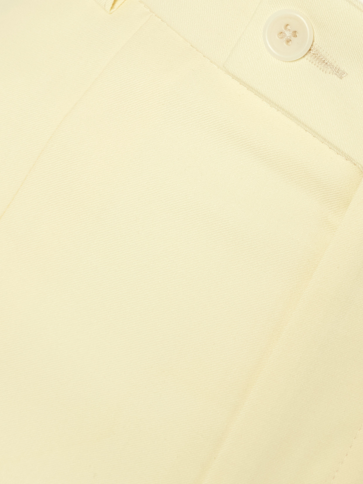 Bettter Upside-down Wool-blend Wide-leg Pants In Cream