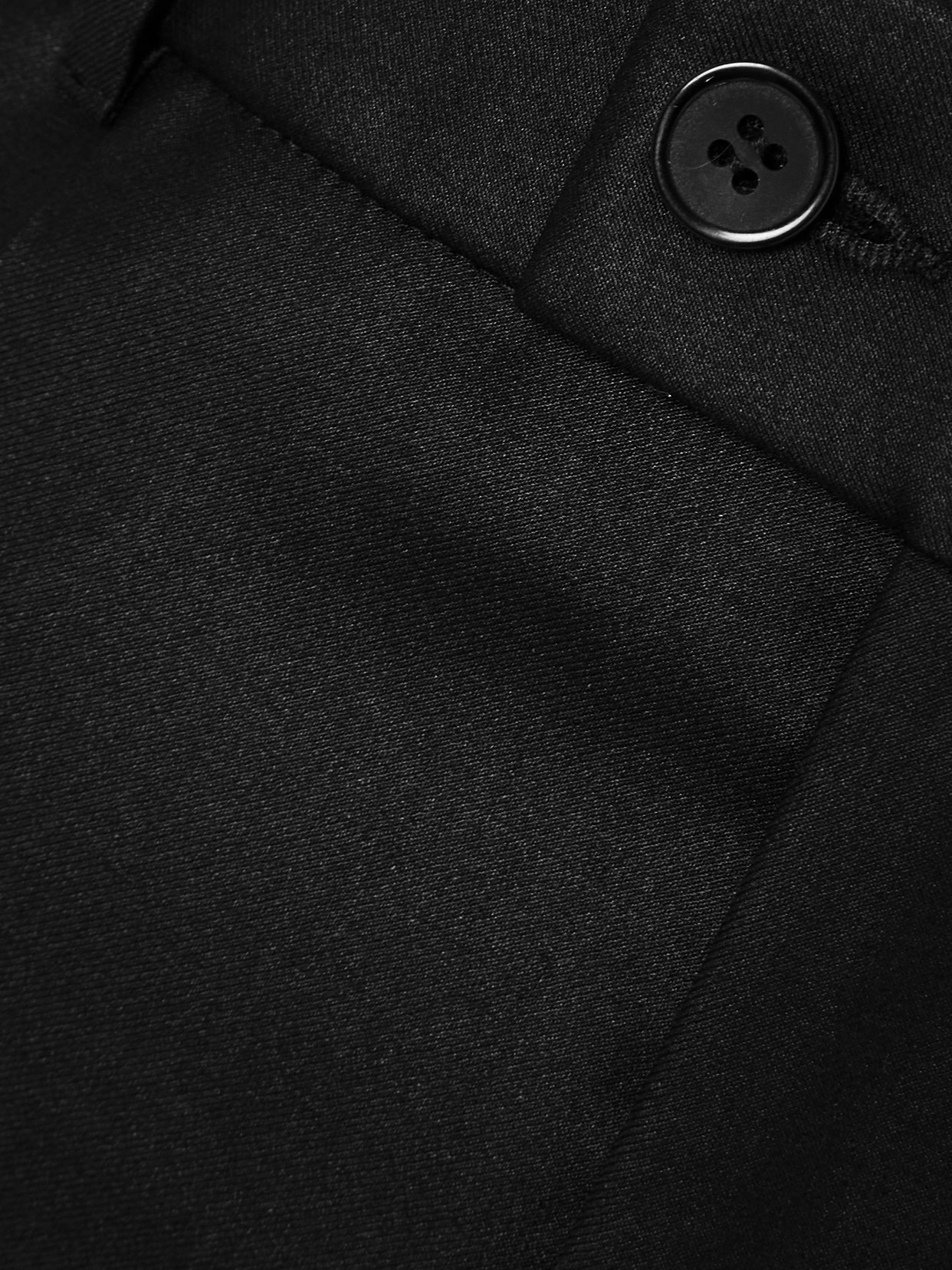 Bettter Stretch Wool And Lycra®-blend Slim-leg Pants In Black