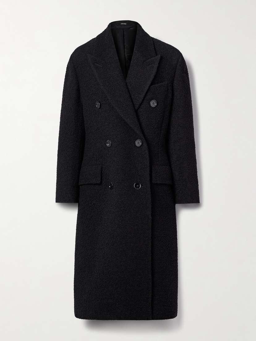 Acne Studios Double-breasted Bouclé Coat