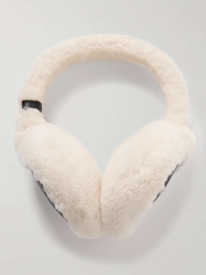 Yves Salomon Shearling Earmuffs