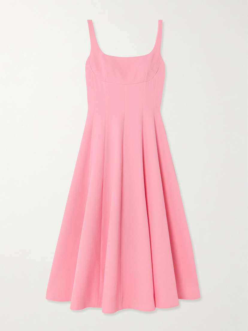 Emilia Wickstead Asia Cloqué Midi Dress - UK 16