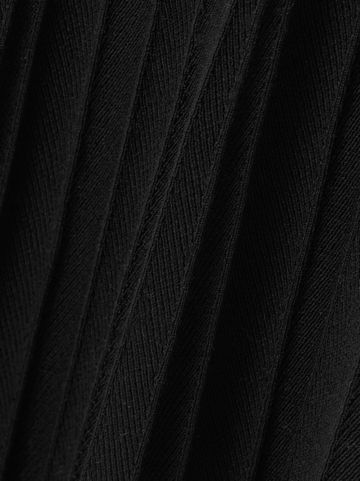 Veronica De Piante Anais Ribbed Wool Midi Dress In Black