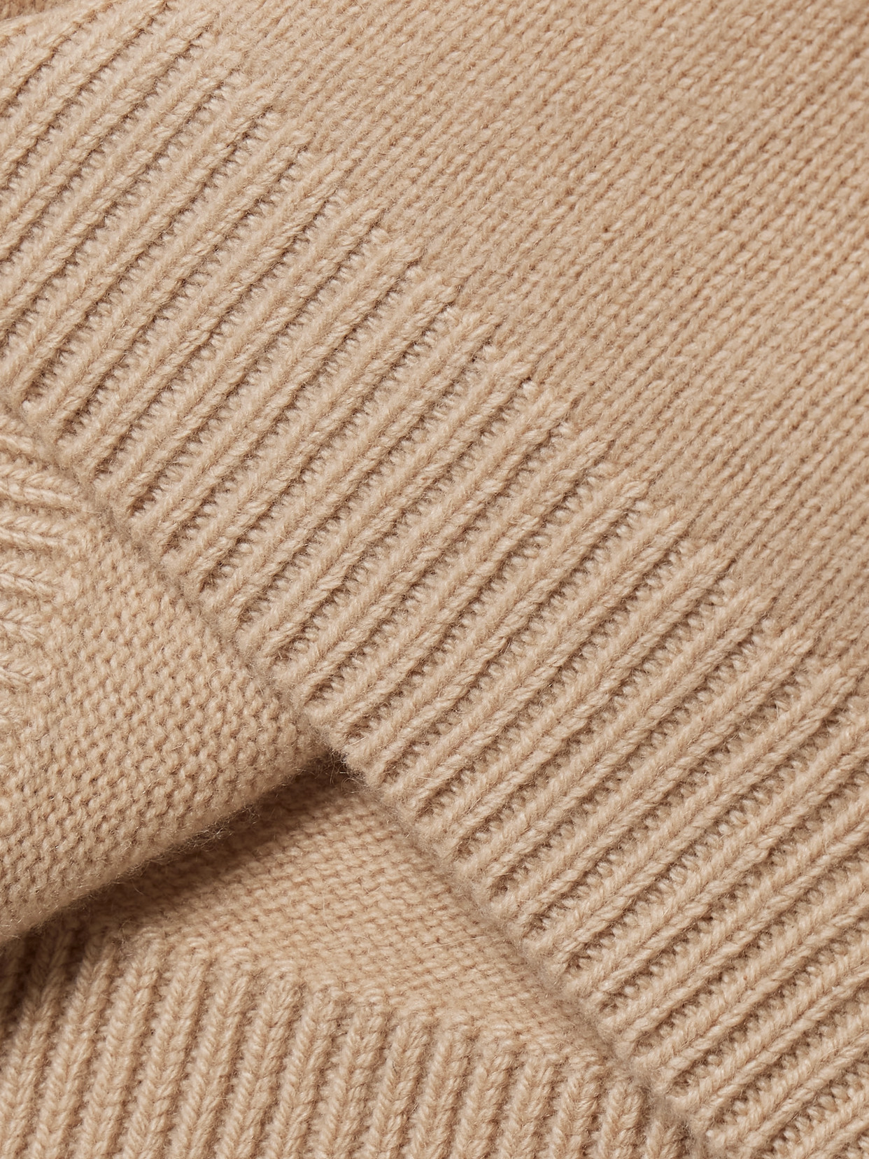 The Elder Statesman Cropped Cashmere Sweater In Brown