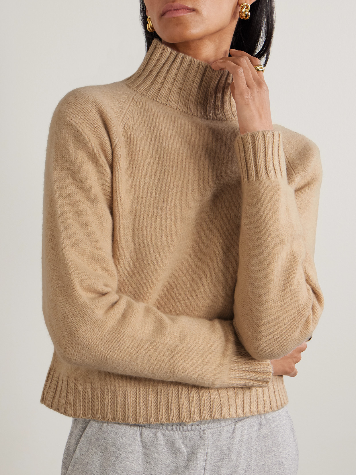 Cashmere Turtleneck Sweater