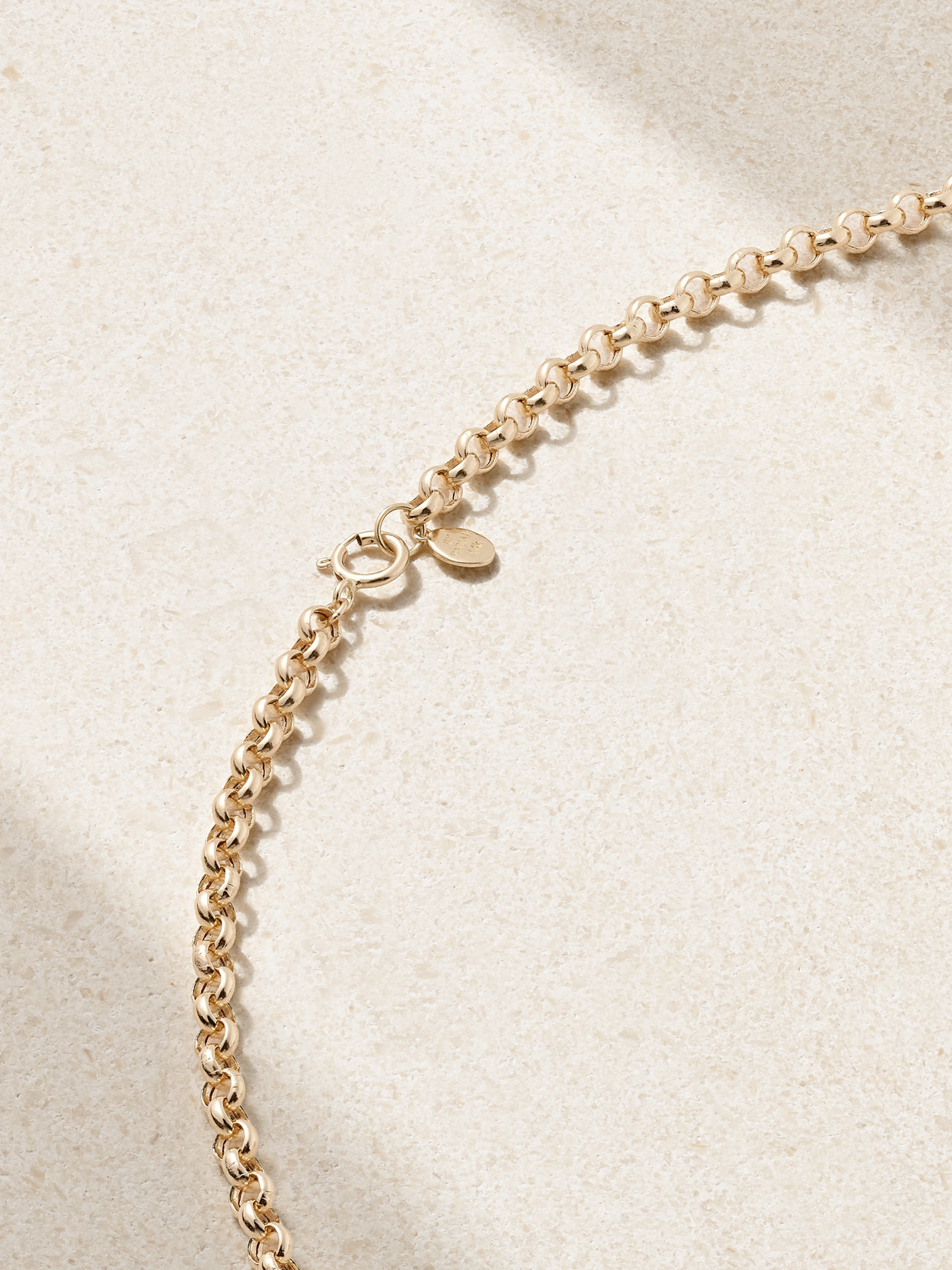 By Pariah Kalahari Collector 14-karat Recycled Gold Multi-stone Necklace In Gold