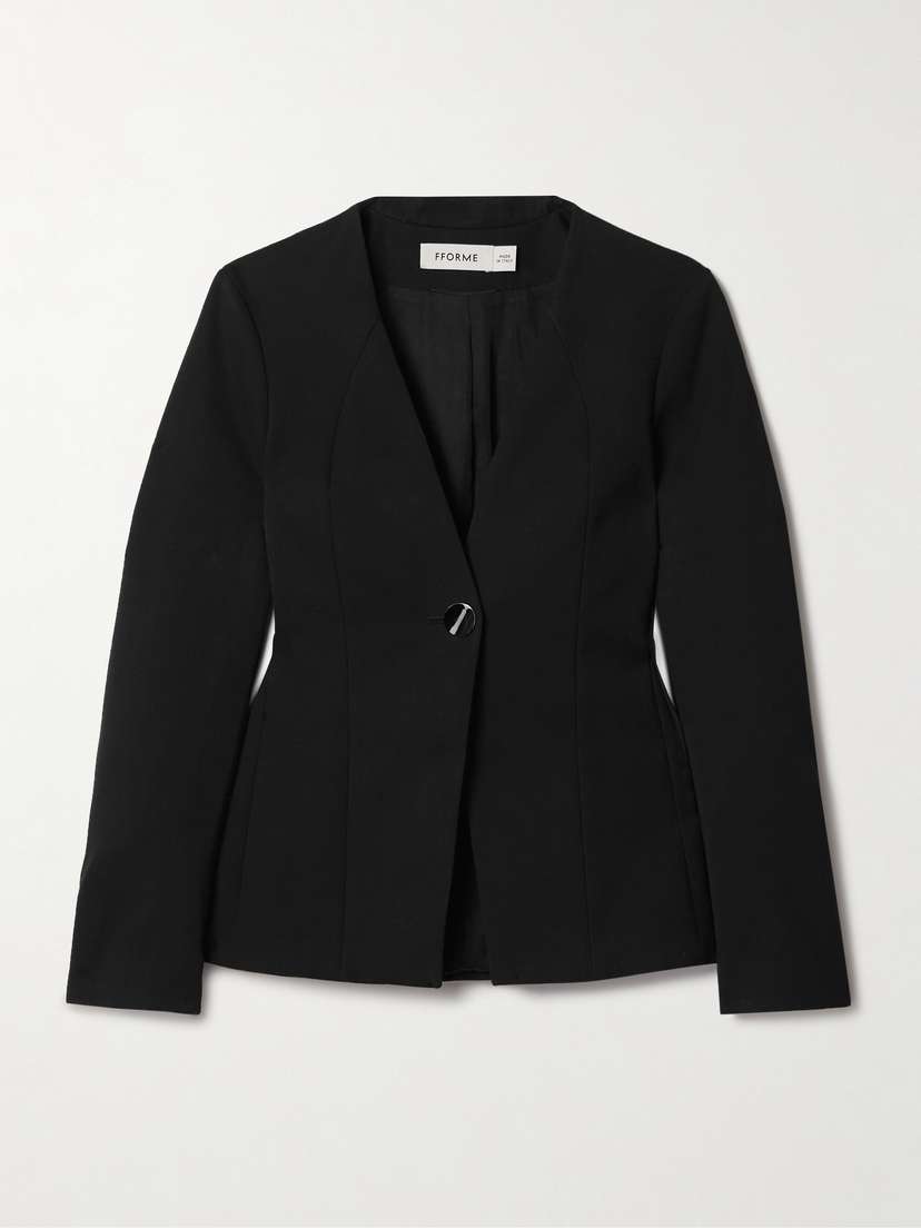 FFORME Toshi Cotton And Wool-blend Twill Blazer