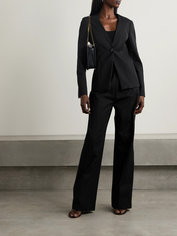 Fforme Toshi cotton and wool-blend twill blazer
