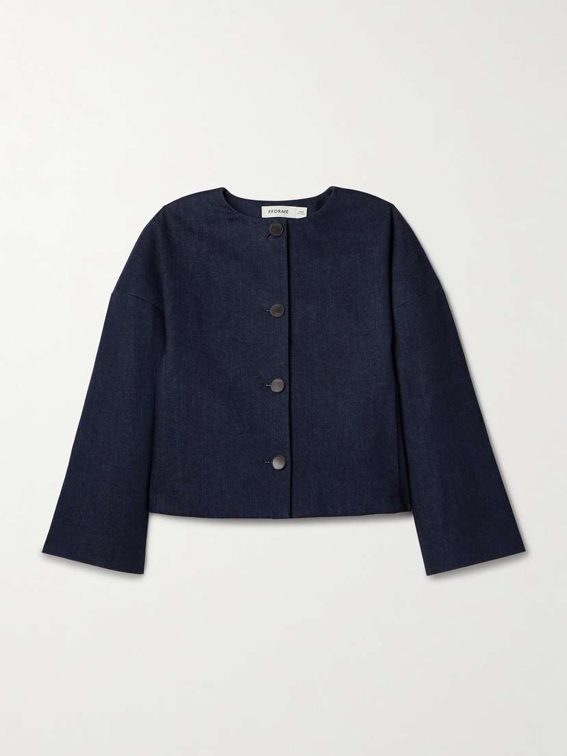 FFORME Dev Cropped Organic Cotton-blend Jacket