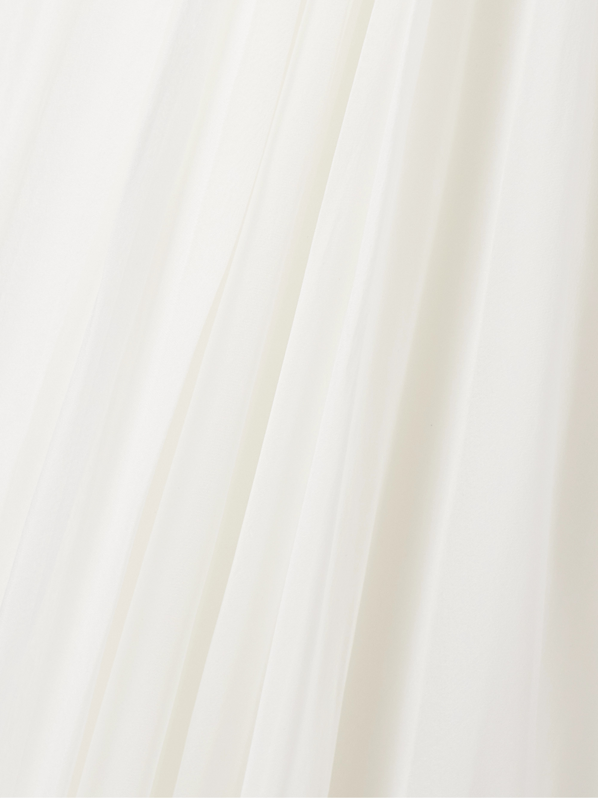 Alexander McQueen Strapless draped silk-chiffon gown