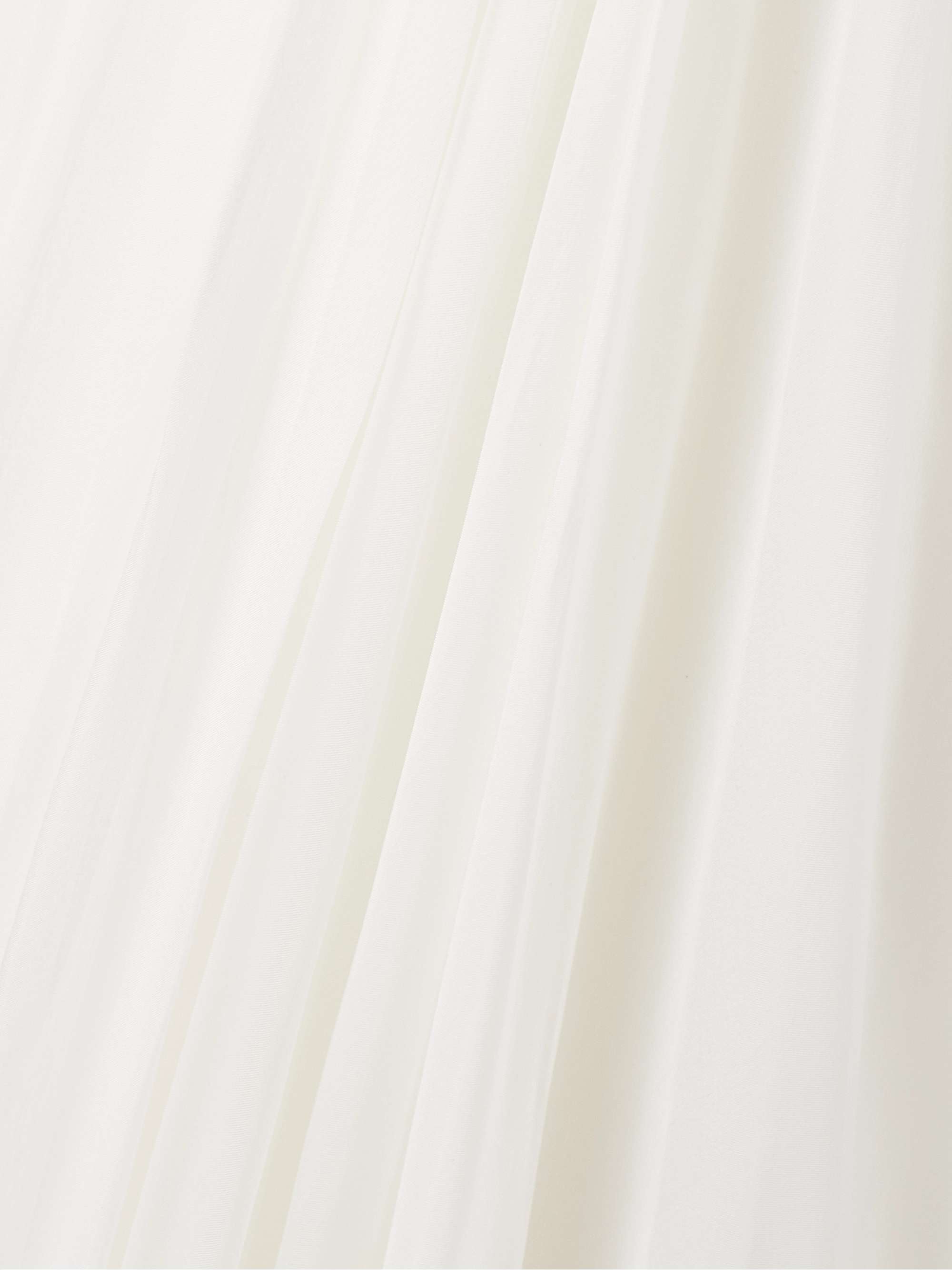 MCQUEEN Draped silk-chiffon gown