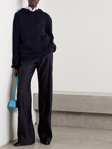 Maison Margiela Wool and cashmere-blend hoodie