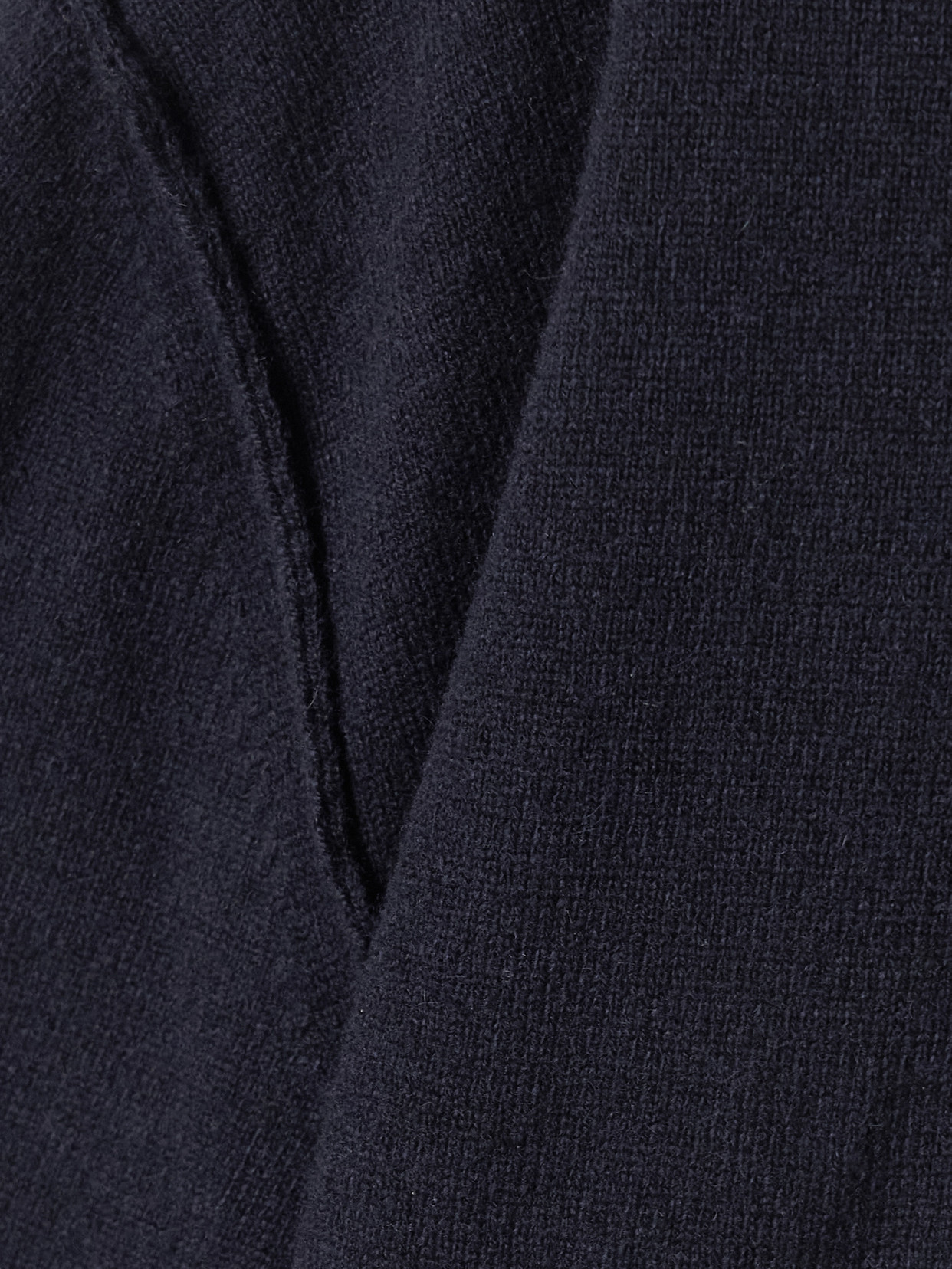 Maison Margiela Wool And Cashmere-blend Turtleneck Bodysuit In Blue