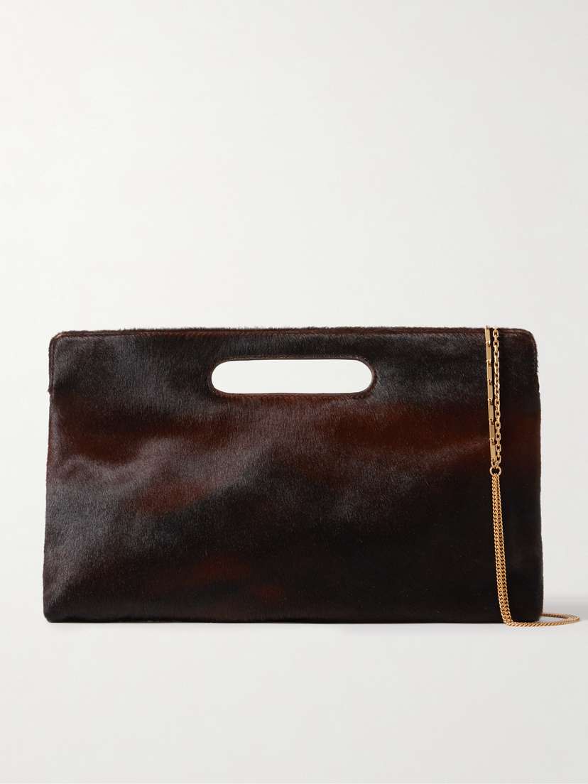 Dries Van Noten Calf Hair Shoulder Bag