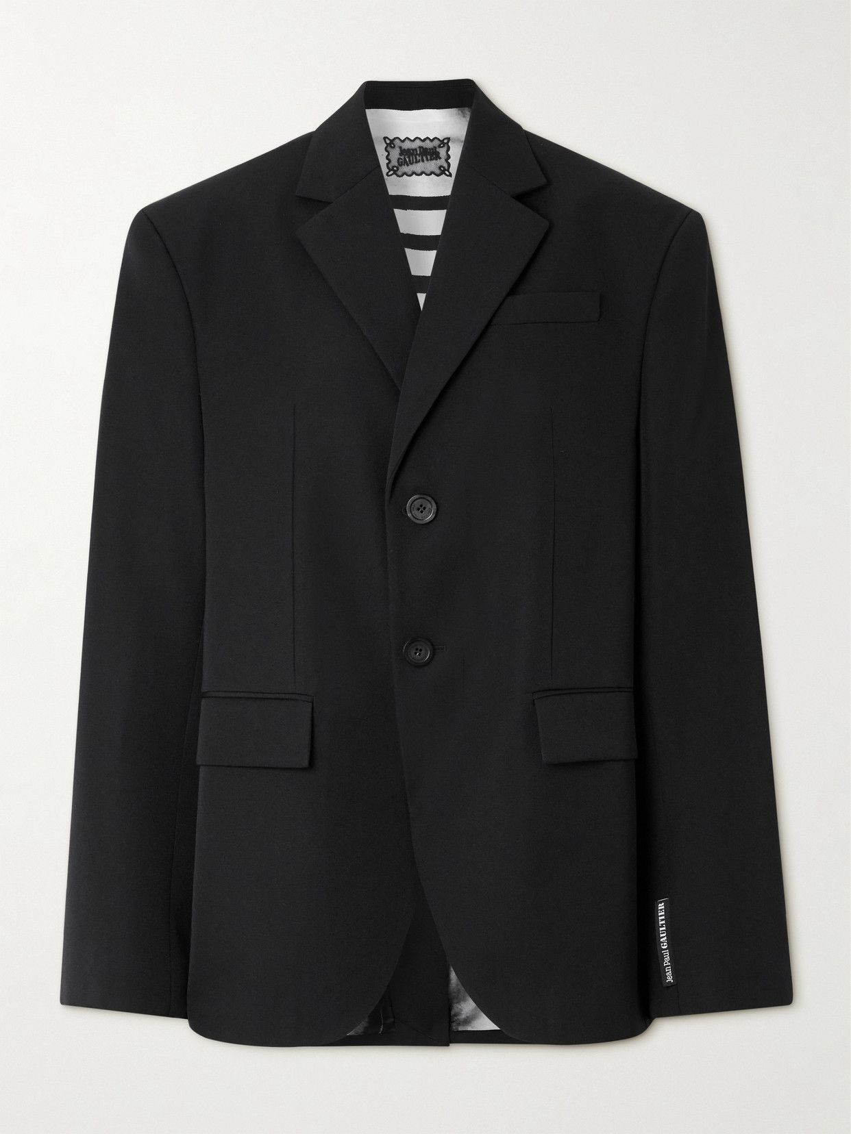 Jean Paul Gaultier - Wool Blazer - Black