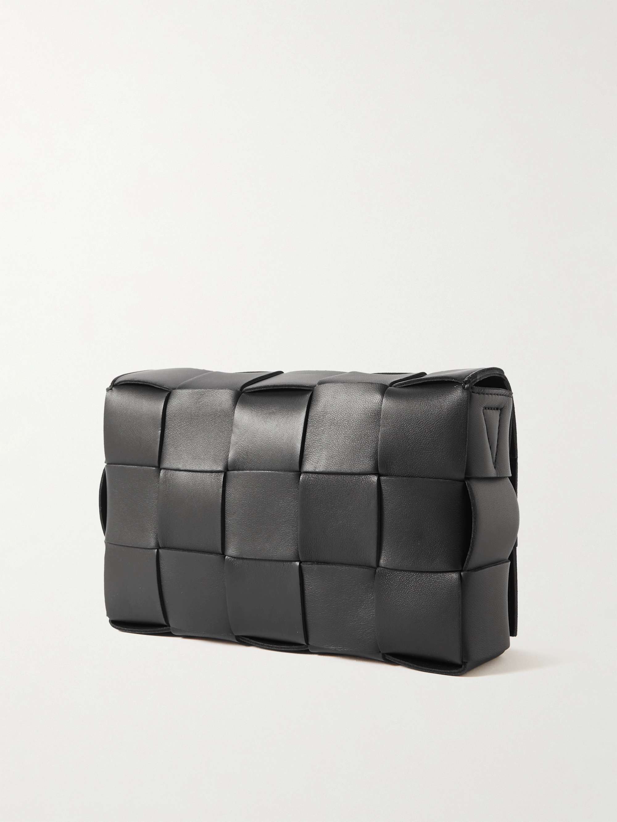 BOTTEGA VENETA Cassette intrecciato leather shoulder bag