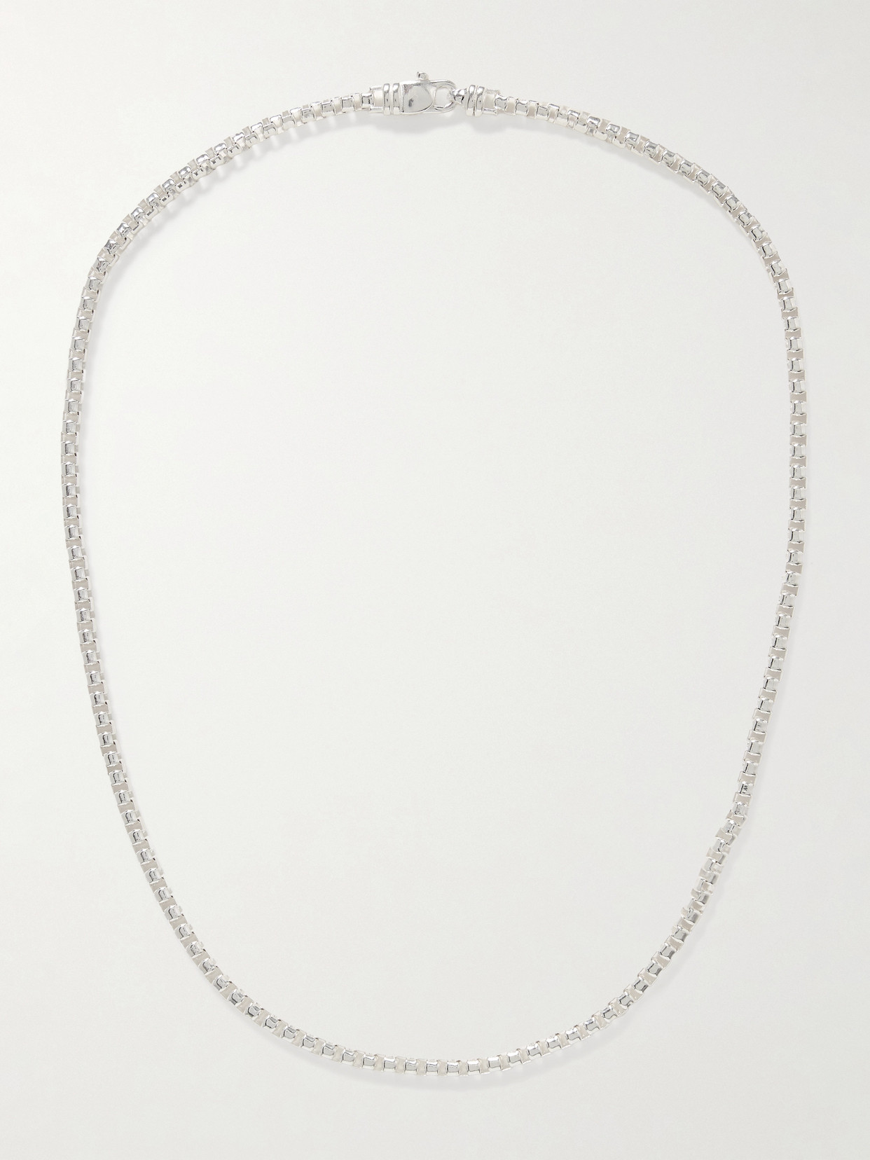Loren Stewart Cube Sterling Silver Necklace